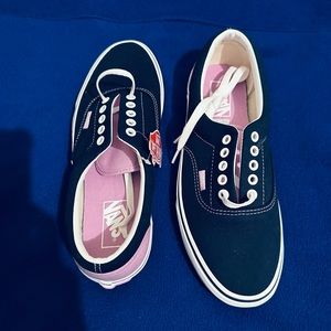 unisex VANS era heel pop eclipse violet purple pink navy blue
